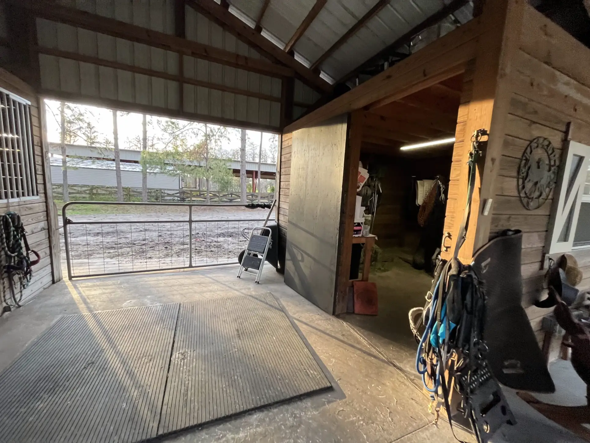 Clean garage space upgraded with professional painting